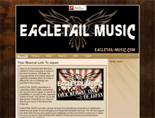 Tablet Screenshot of eagletail-music.com